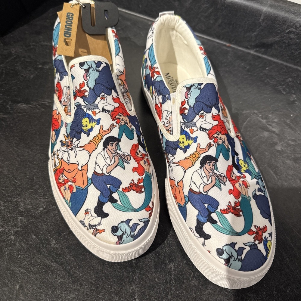 Men's Ground up Brand Disney, Little Mermaid Size 13